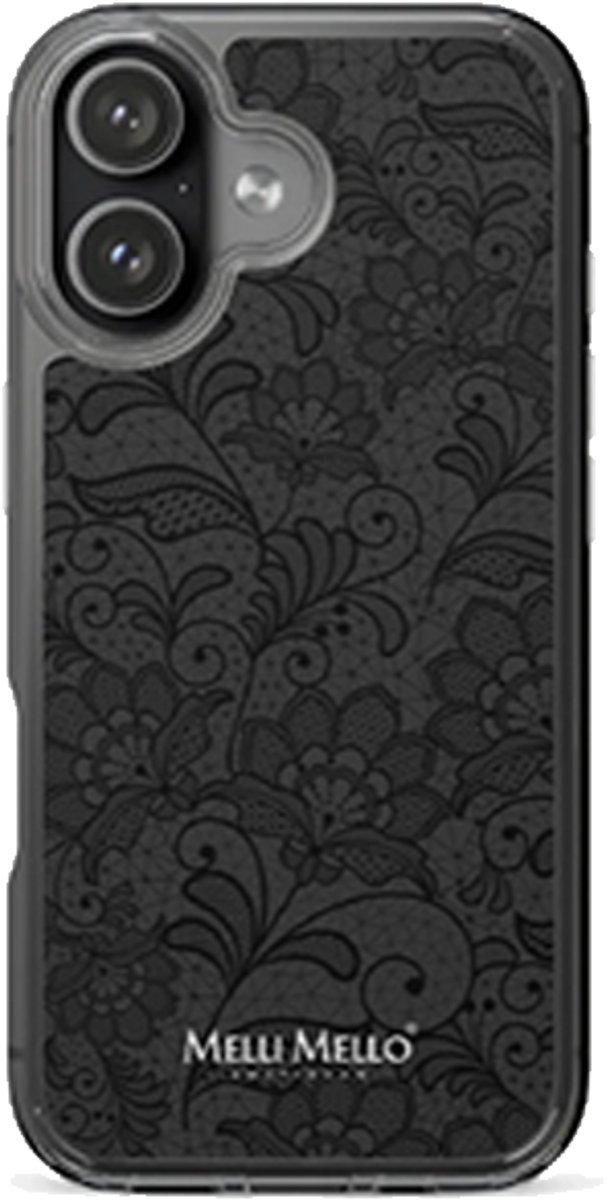 Melli Mello Telefoonhoesje Midnight Lace (Soft Case) - Apple iPhone 17