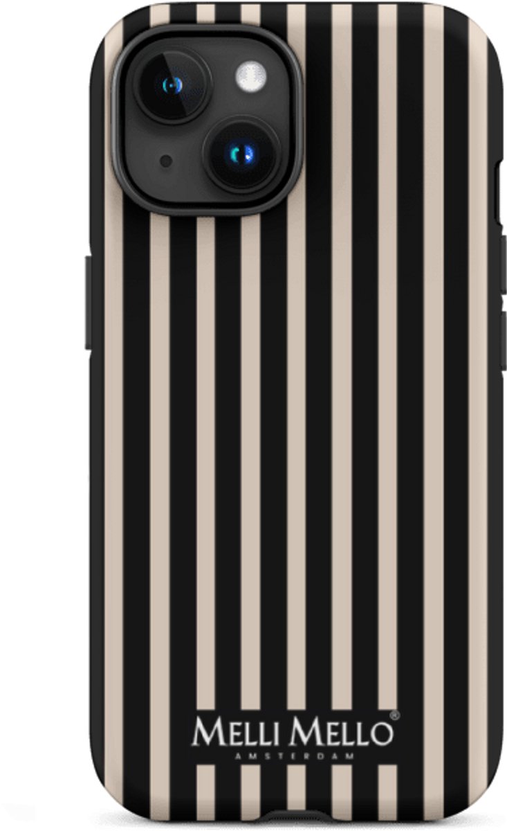 Melli Mello Telefoonhoesje Midnight Lines (Tough Case) - Apple iPhone 15