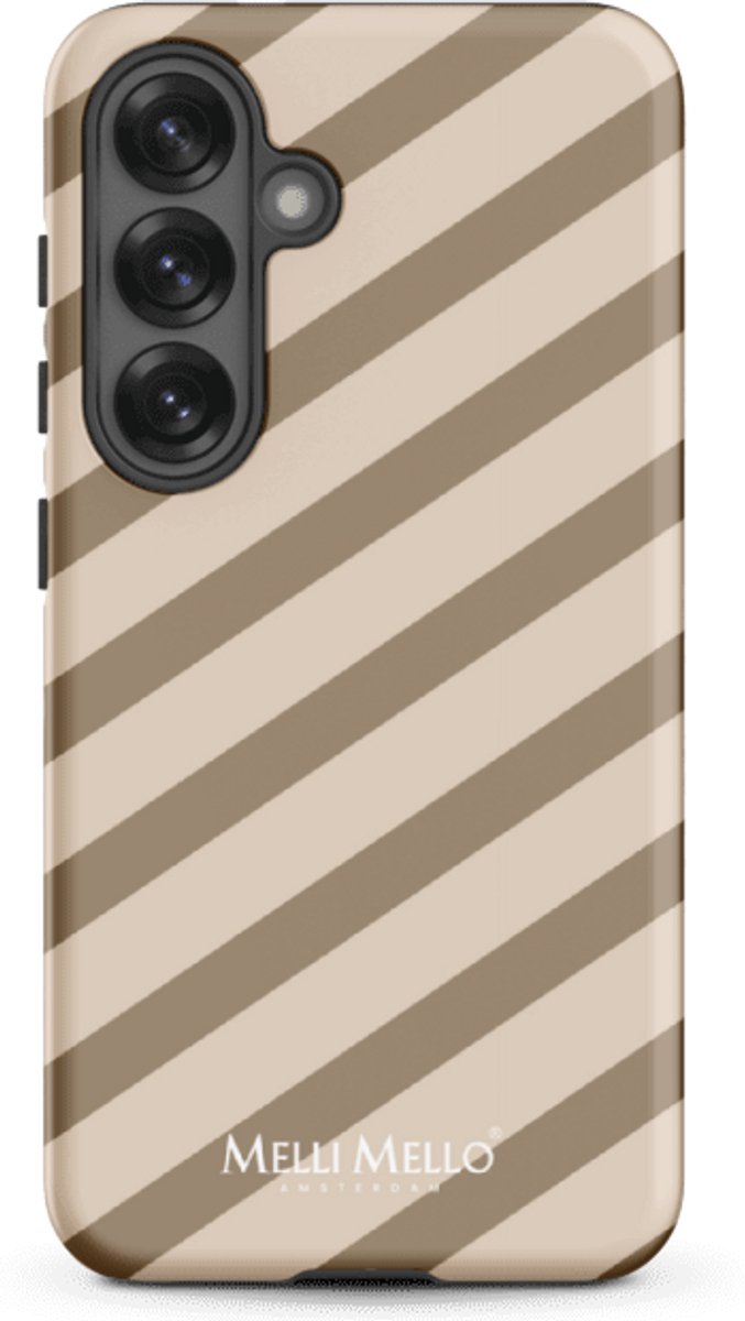 Melli Mello Telefoonhoesje Sand Stripe (Tough Case) - Samsung Galaxy S25