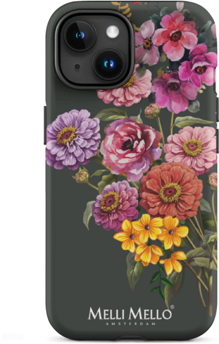 Melli Mello Telefoonhoesje Velvet Bloom (Tough Case) - Apple iPhone 15