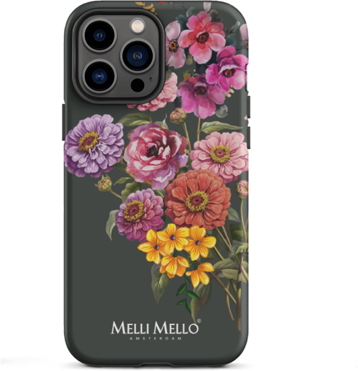 Melli Mello Telefoonhoesje Velvet Bloom (Tough Case) - Apple iPhone 13 Pro Max