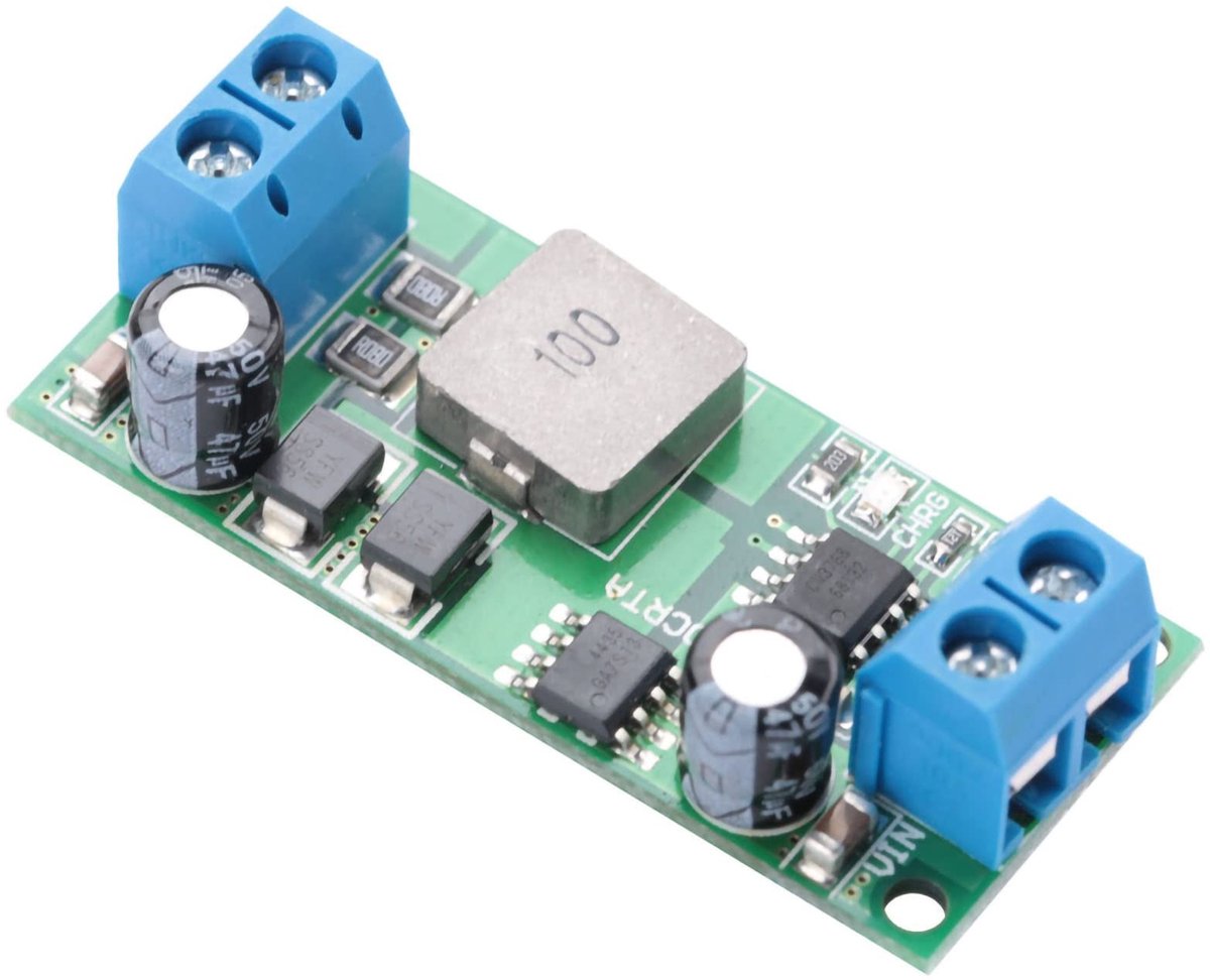 Dailygoods - Dailygoody - 3A 12V Acculader Module - Loodaccu Oplader - Kortsluiting Bescherming - Compact Formaat - Accumulator Lader - Geschikt voor Mobiele Opsla