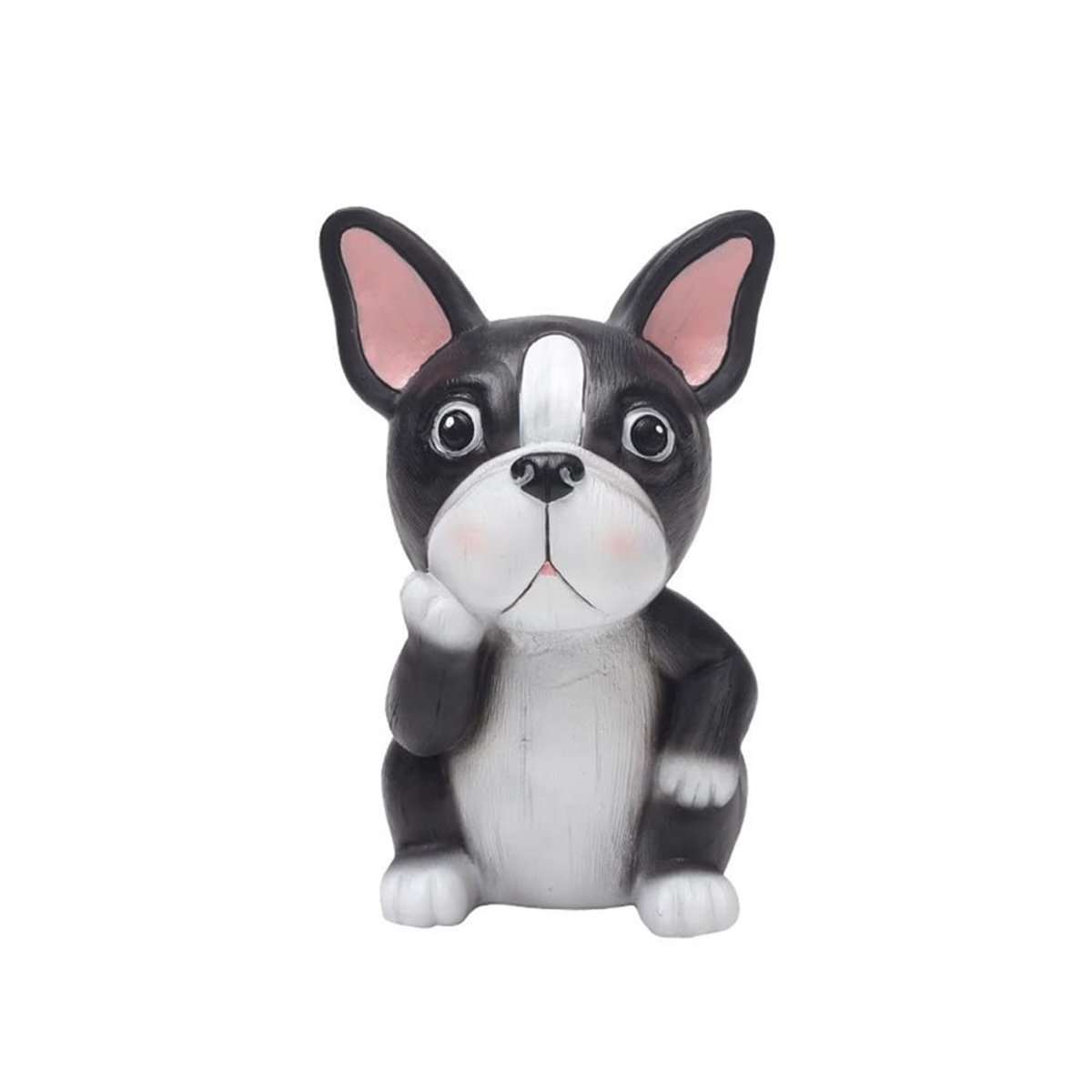 Dailygoods - Dailygoody - Schattige hondenbrillenhouder - Brillenhouder bulldog - Perfect voor thuiskantoor - Zwart - Decoratieve poot - Ideaal voor brillen