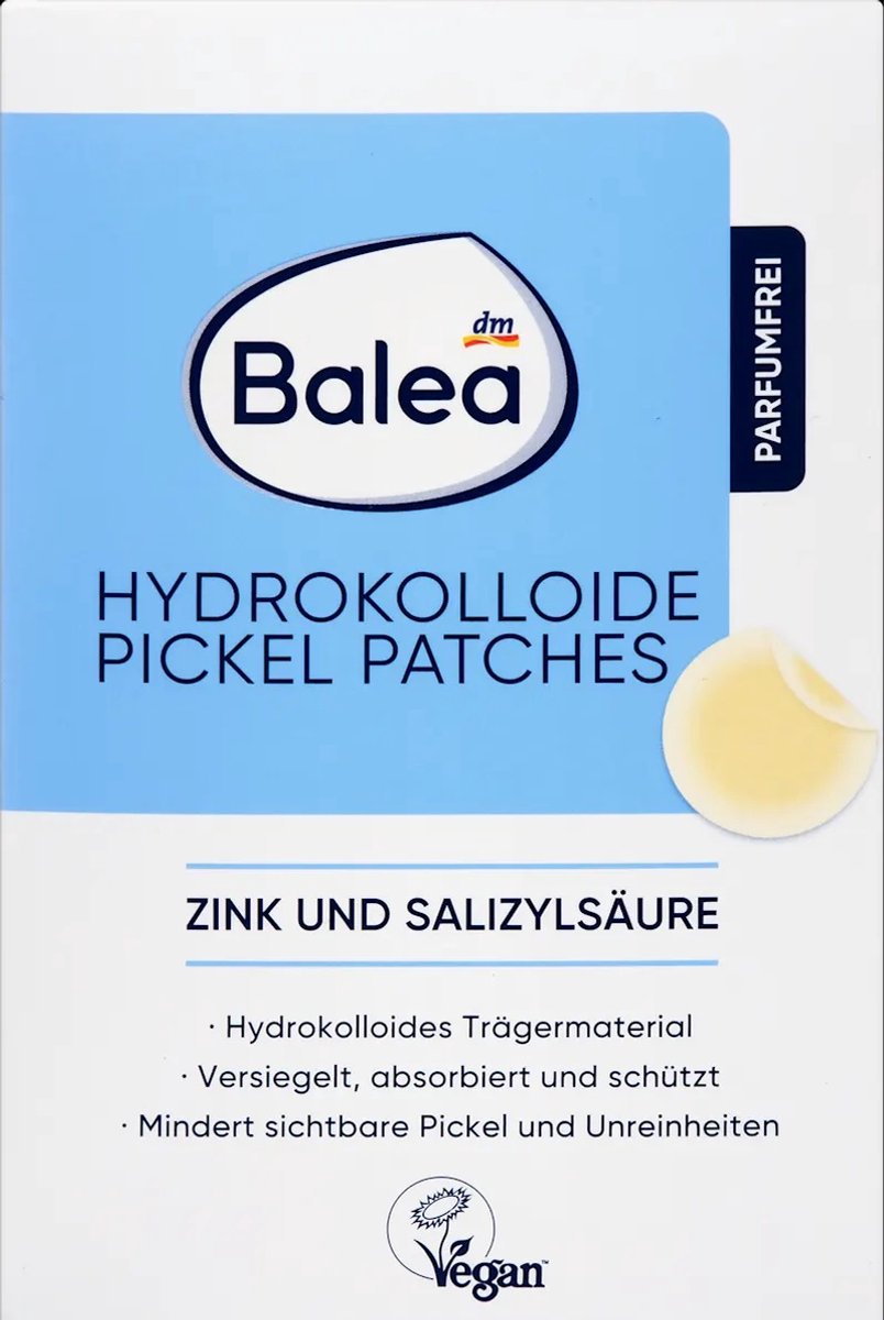 Balea hydrocolloïde pleisters - Pimple patches - 24 stuks