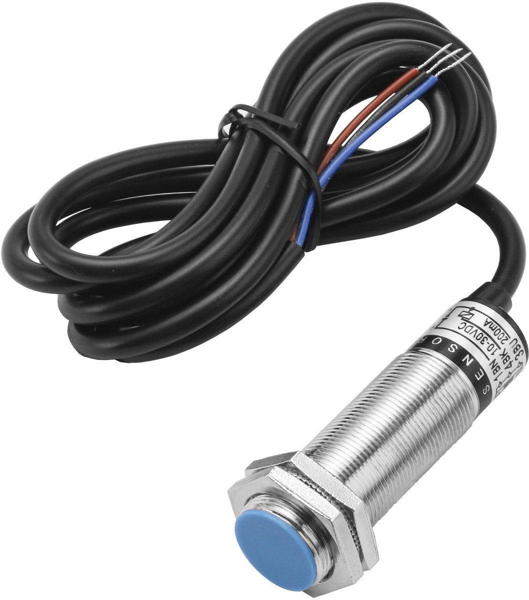 Dailygoods - Dailygoody - Capacitieve Naderingssensorschakelaar - Sensor technologie - Schildtype - 1-5mm Detectie - 10-30VDC - Geschikt voor diverse toepassingen