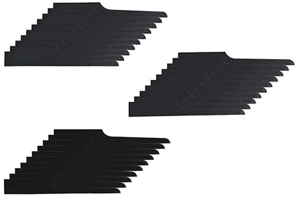 Dailygoods - Dailygoody - Bi-Metaal Zaagbladen - 30 Stuks - Geschikt voor Carrosseriewerk - Hoogwaardige kwaliteit - Zaagbladen voor metaal - Professioneel gebruik...