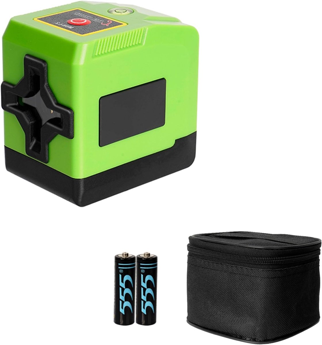 Dailygoods - Cosensi - Dailygoody - Cross Line Laser - Laser Levels - Nauwkeurige metingen - Groen - Zelfnivellerende laser - Perfect voor interieur en constructie - 15 m be