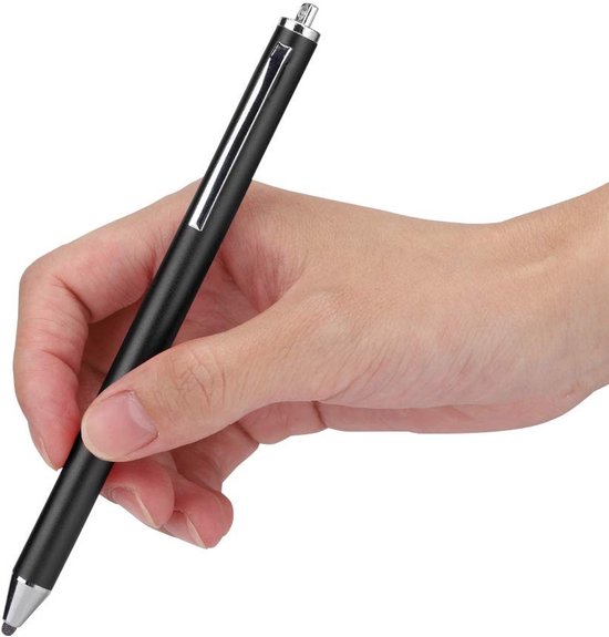 Dailygoods - Dailygoody - Pen voor Smartphone - Stylus voor Tablets - Zacht en Beschermend - Zwart - Geschikt voor Huawei en Xiaomi - Compact en Lichtgewicht — afbeelding 4