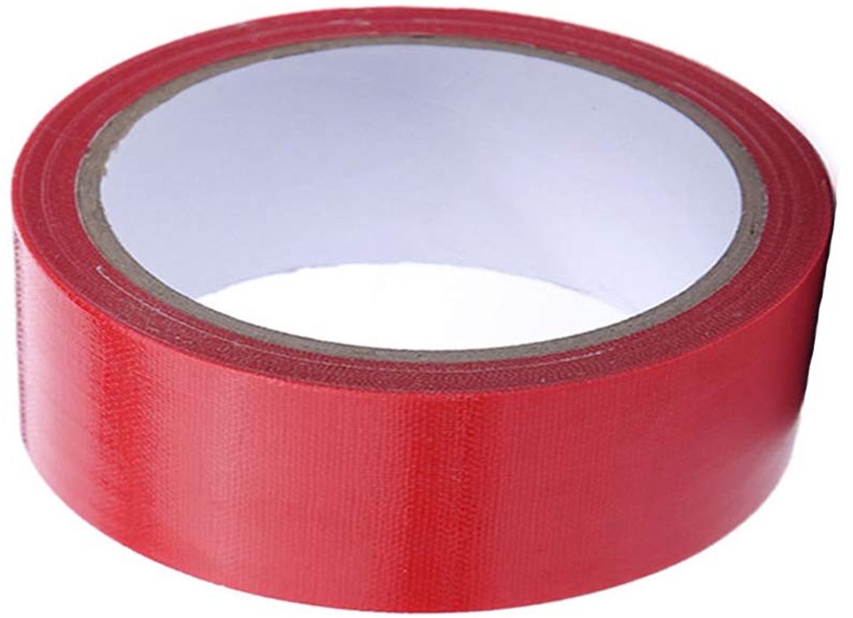 Dailygoods - Dailygoody - Duct Tape - Waterdichte Plakband - Multifunctioneel - Rood - Zelfklevende Doek - Reparaties - Creatief Gebruik