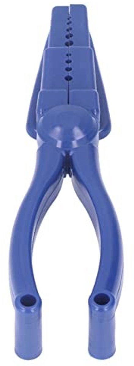 Dailygoods - Dailygoody - Nageltang - Veiligheidsnageltang - Draagbaar handgereedschap - Blauw - Hamerhouder - Compact en lichtgewicht - Geschikt voor klussen - Ha