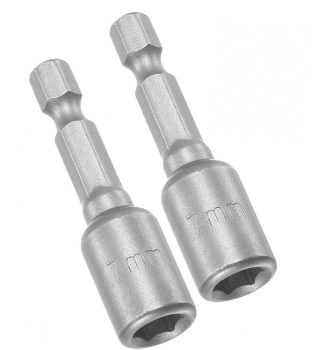 Dailygoods - Dailygoody - Snelwisselbare Zeskantschacht - 1/4 Inch - Duurzaam en Praktisch - 7 mm - Magnetische Moersetter Driver - Ideaal voor Houtbewerking en Au
