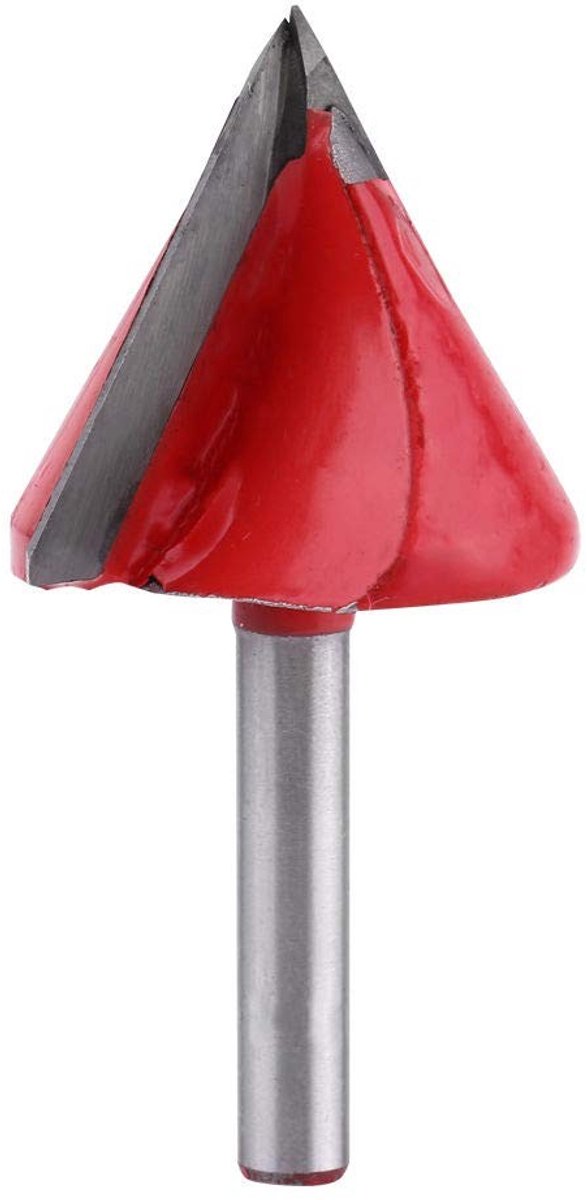 Dailygoody - V-Groove Router Bit - Freesbit - Precisie en duurzaamheid - 6mm Schacht - Houtsnijgereedschap - Geschikt voor houtbewerking - 60-150 ...