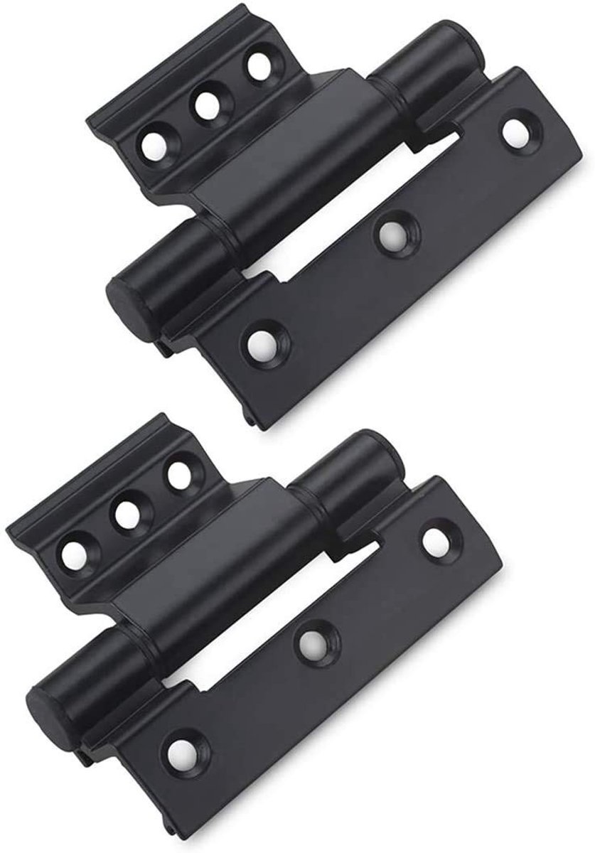 Dailygoody - Aluminium Hengen - No Drilling - Eenvoudige Installatie - 2 Stuks - Casement Hinge - Geschikt voor Venster