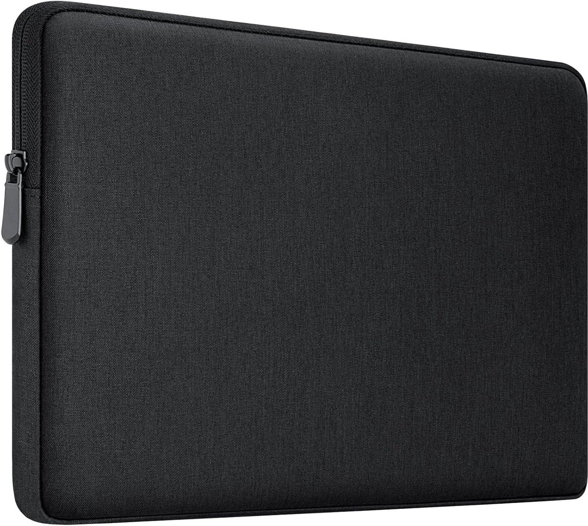 Dunne en lichte 15 inch laptop sleeve voor MacBook Pro en Surface Laptop 3, bescherming en stijl in zwart
