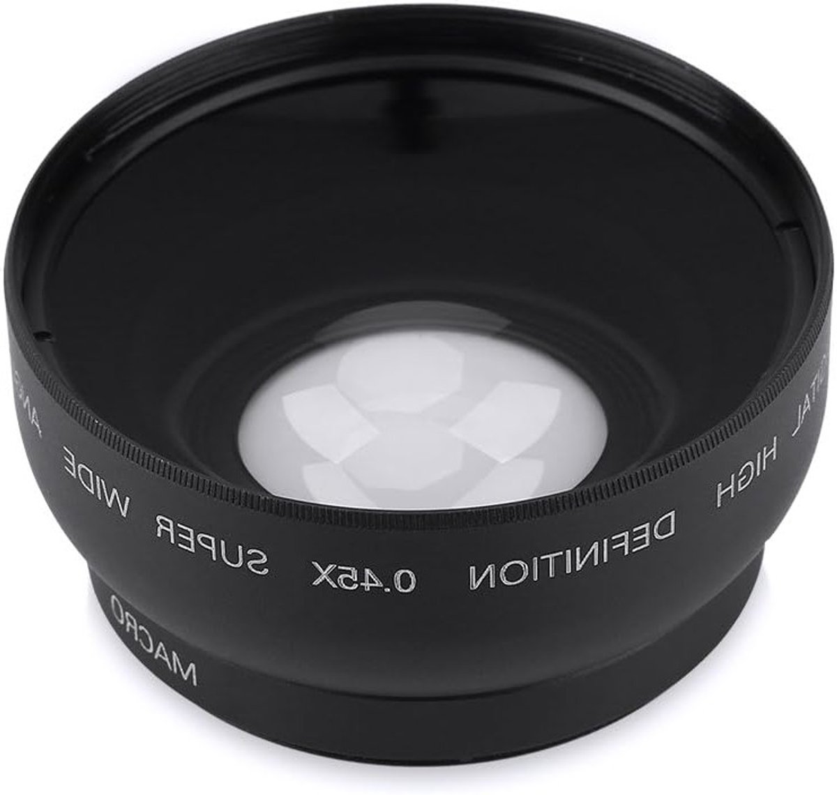 Universele 52mm 0.45X Groothoek Macro Lens voor Camera's - Ideaal voor Natuurfotografie en Landschappen