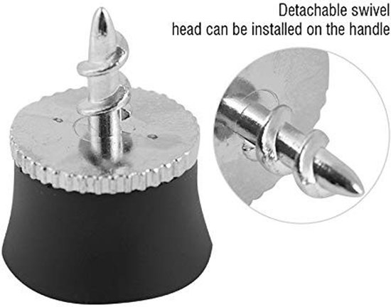 ONF3 - Golfbal-ophaler - Suction cup - Energiezuinig - Zwart - Golfaccessoire - Handig voor golfers - Compact ontwerp van Onf3 — afbeelding 4