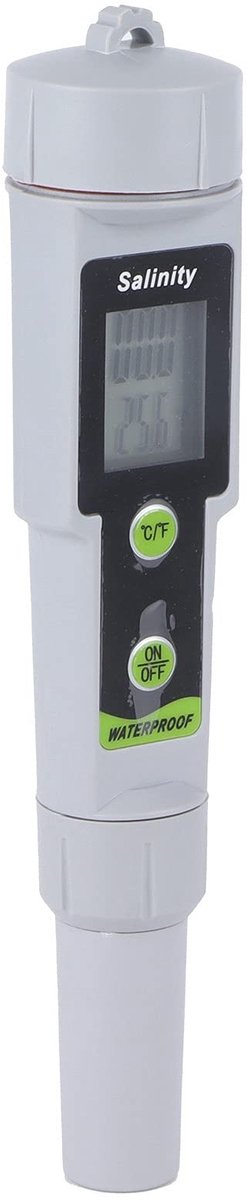 Dailygoods - Dailygoody - Zwembad Zout Tester - Digitale Zoutgehalte Meter - Perfect voor Zoutwater Zwembaden - Compact Formaat - Zout Water Tester - Eenvoudig in ...