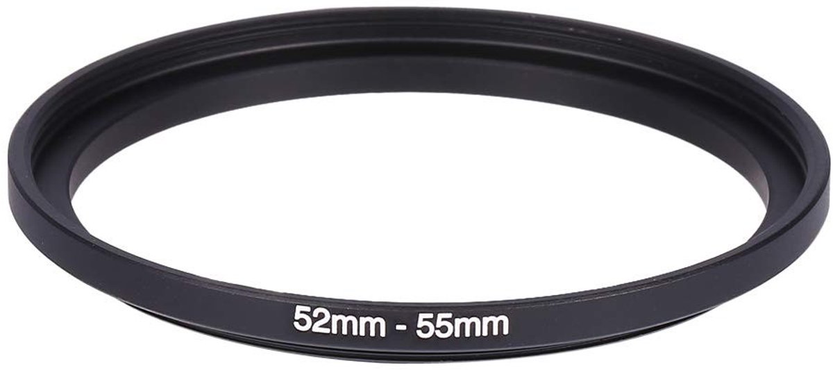 Dailygoods - Dailygoody - Step-up Filter Rings - 52mm naar 55mm - Flexibel gebruik - Aluminium - Camera filter adapter - Geschikt voor fotografen - 52mm-55mm