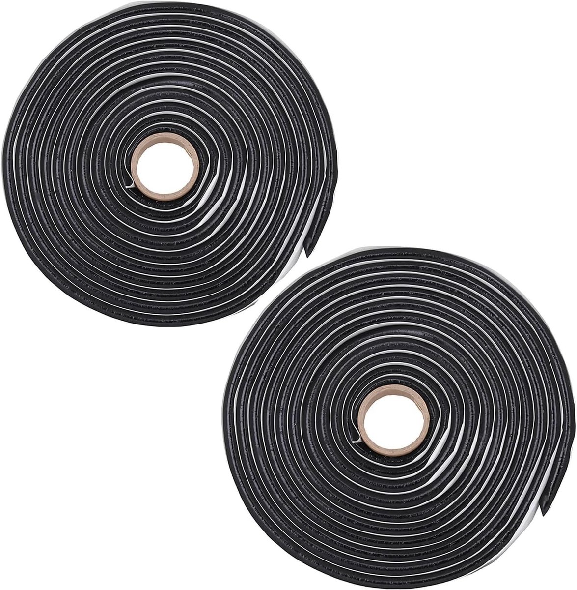 Dailygoods - Dailygoody - Butylkoord - Afdichten - Goede hechting - Zwart - Rond koord - Voor auto en huis - 9,5 mm x 4 m