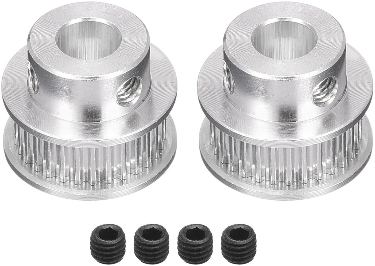 Dailygoods - Distributieriemschijf Aluminium voor CNC Machines (2 Stuks)