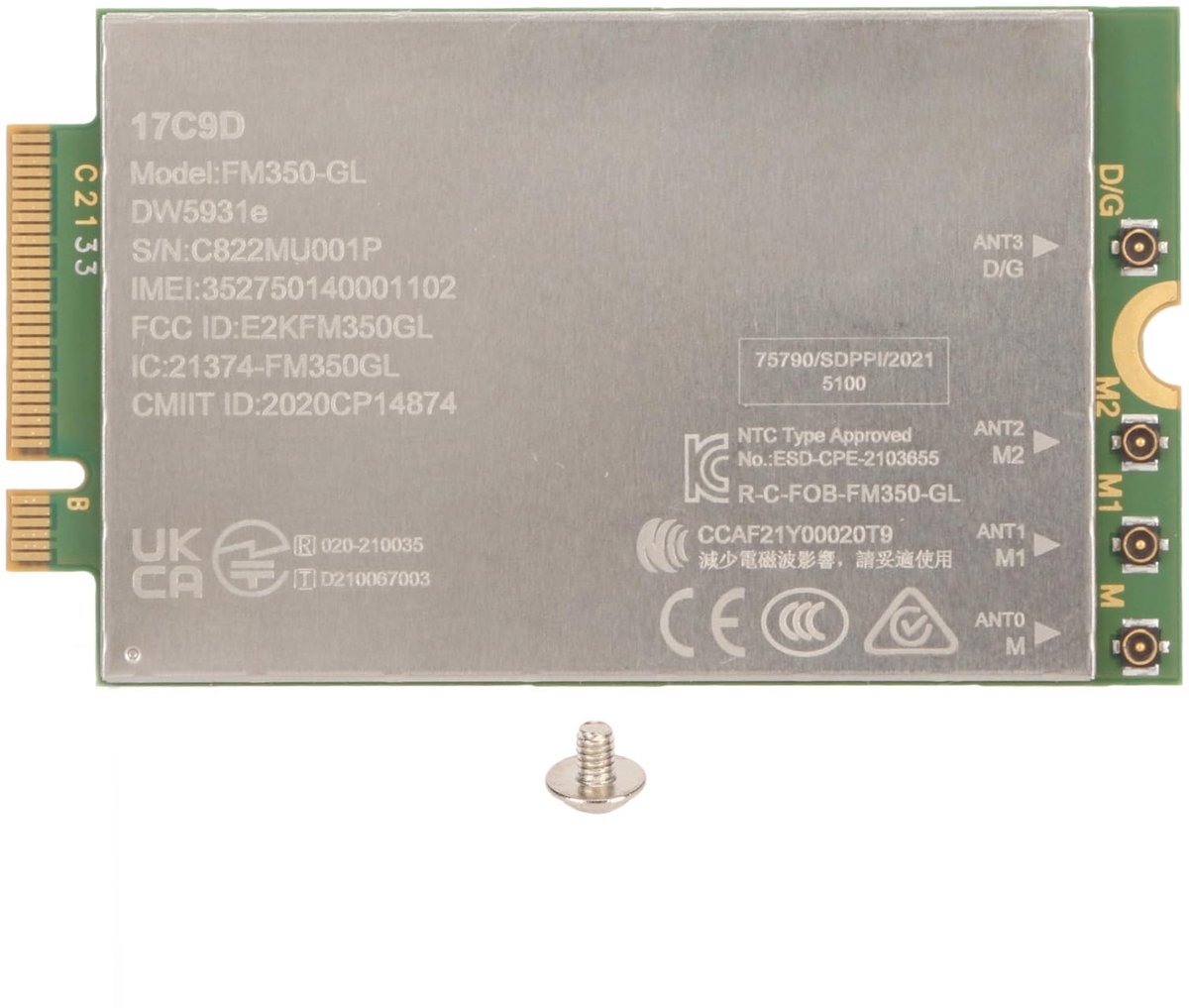 Dailygoods - Dailygoody - 4G LTE-Module - Draadloze Netwerkkaart - Snel internet - Compact formaat - MIMO-technologie - Geschikt voor Laptop en Desktop - Topkwaliteit