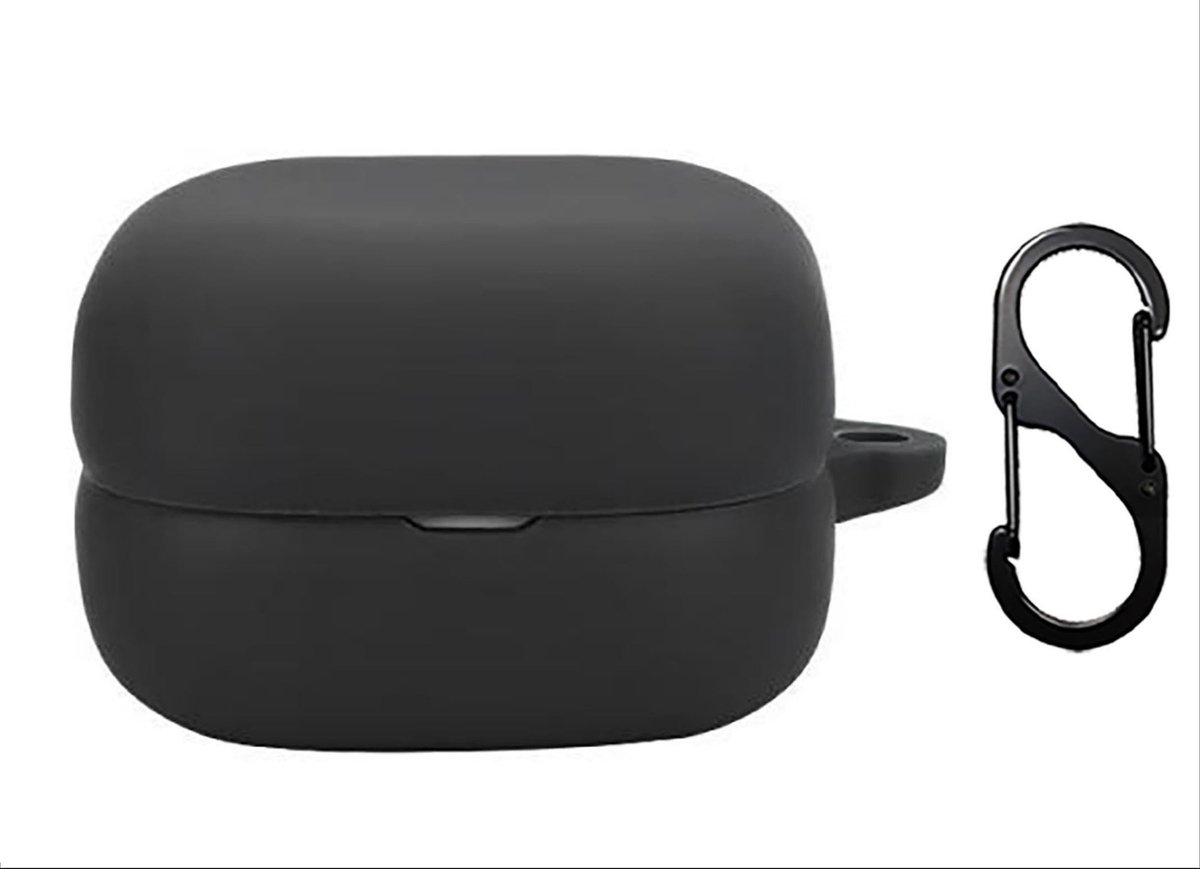 Dailygoods - Ultradunne Siliconen Hoes voor LinkBuds Fit, Zwart
