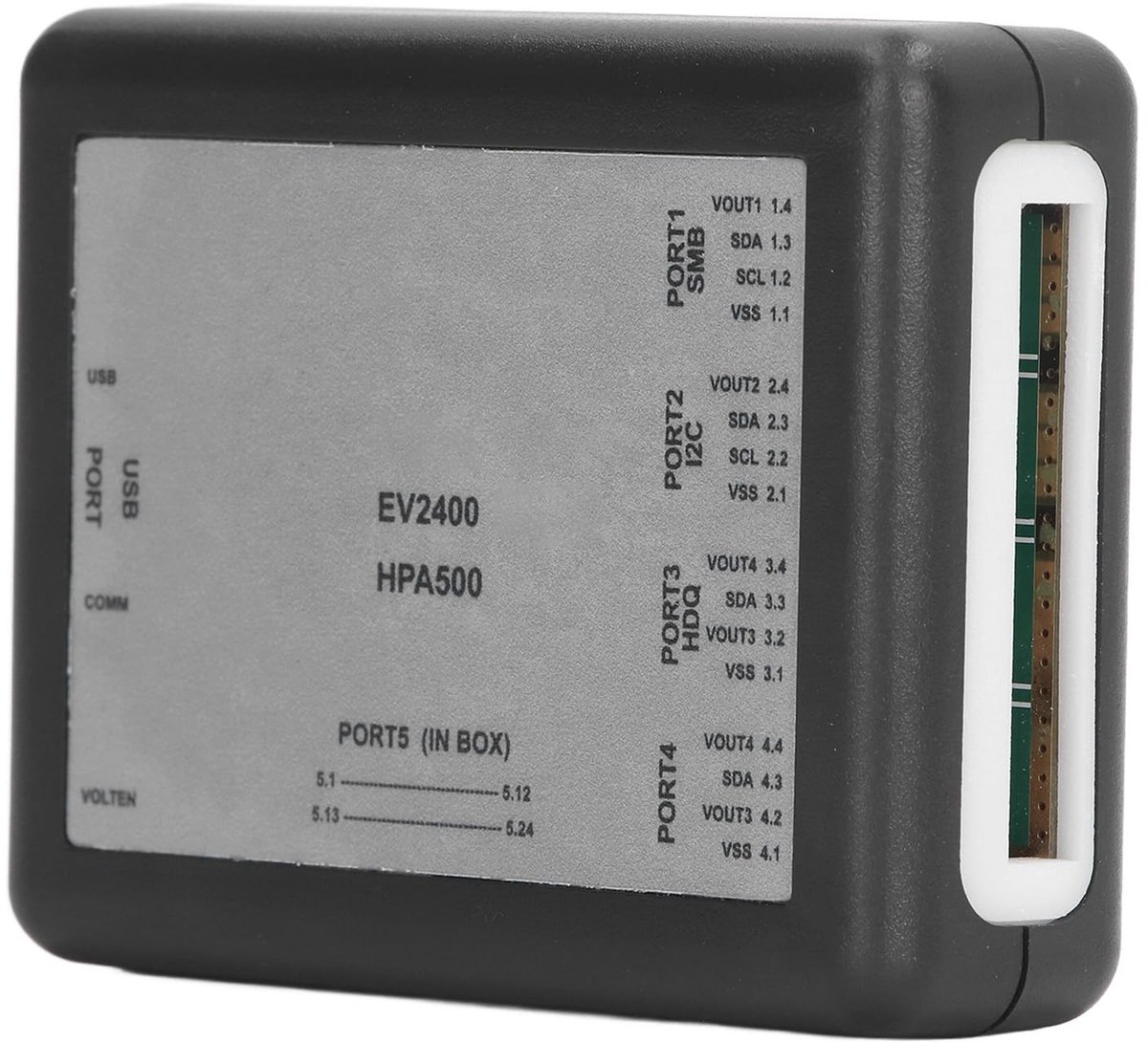 Dailygoods - Dailygoody - Batterijreparatie Debugger - Batterijdetectie Comm Box - Spanningsregulator - ABS Materiaal - 8 Protocollen - Geschikt voor industriële t
