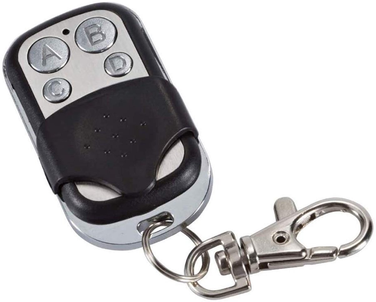 Dailygoods - Dailygoody - Garage-Afstandsbediening - Universele Afstandsbediening - Compact formaat - Automatische Poortdeuropener - 433,92 MHz - Geschikt voor Gar