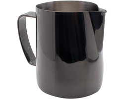Roestvrijstalen Melkopschuimer met Titanium Coating - Ideaal voor Latte Art, Cappuccino en Koffie - Inhoud 350ml