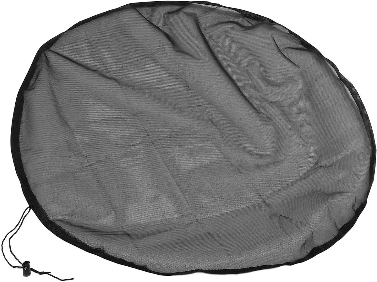 Mesh Deksel 37.5 Inch voor Wateremmer, Bescherming tegen Regen, Polyester Filter voor Buitengebruik, Geschikt voor 80 cm Diameter Buckets