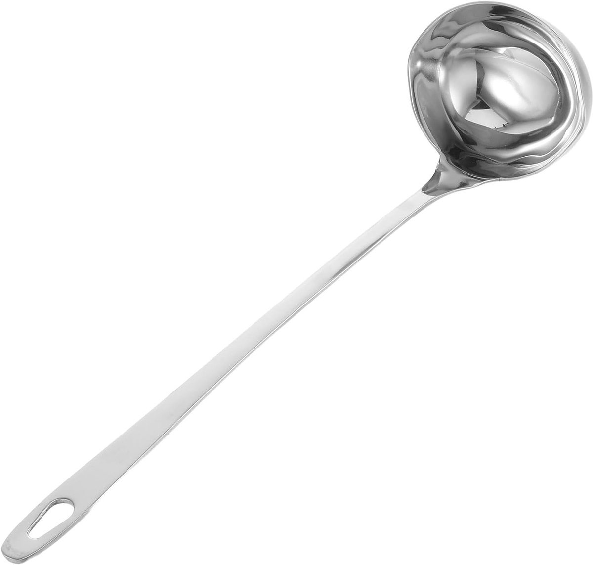 RVS soeplepel met schenktuit - ideaal voor soep, stoofschotels en punch - keukenaccessoire voor eenvoudig serveren