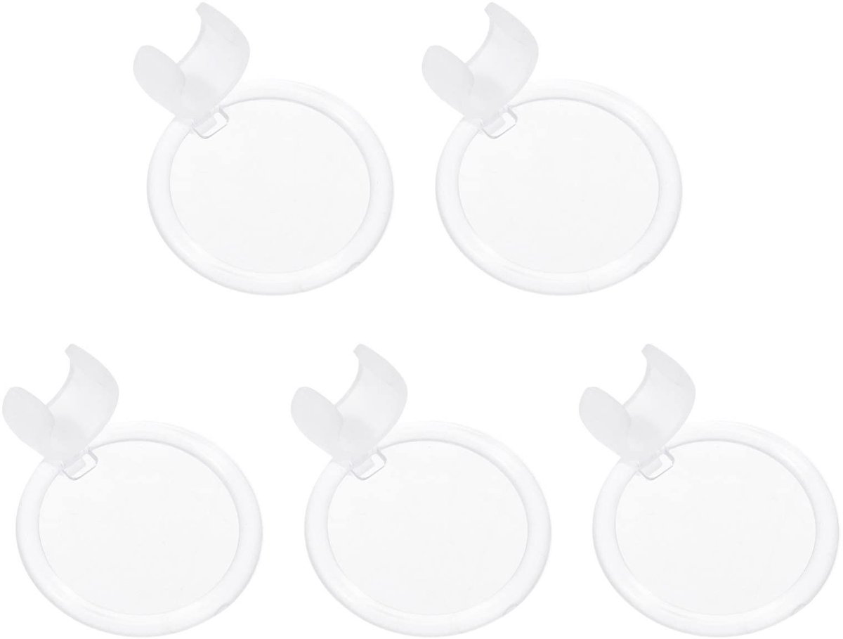 Dailygoods - Dailygoody - Penenhouder Vergrootglas - Diamant Pen - Ideaal voor Naaien - Transparant - Vergrootglas voor Borduurwerk - Geschikt voor Kinderen - 5 Stuks