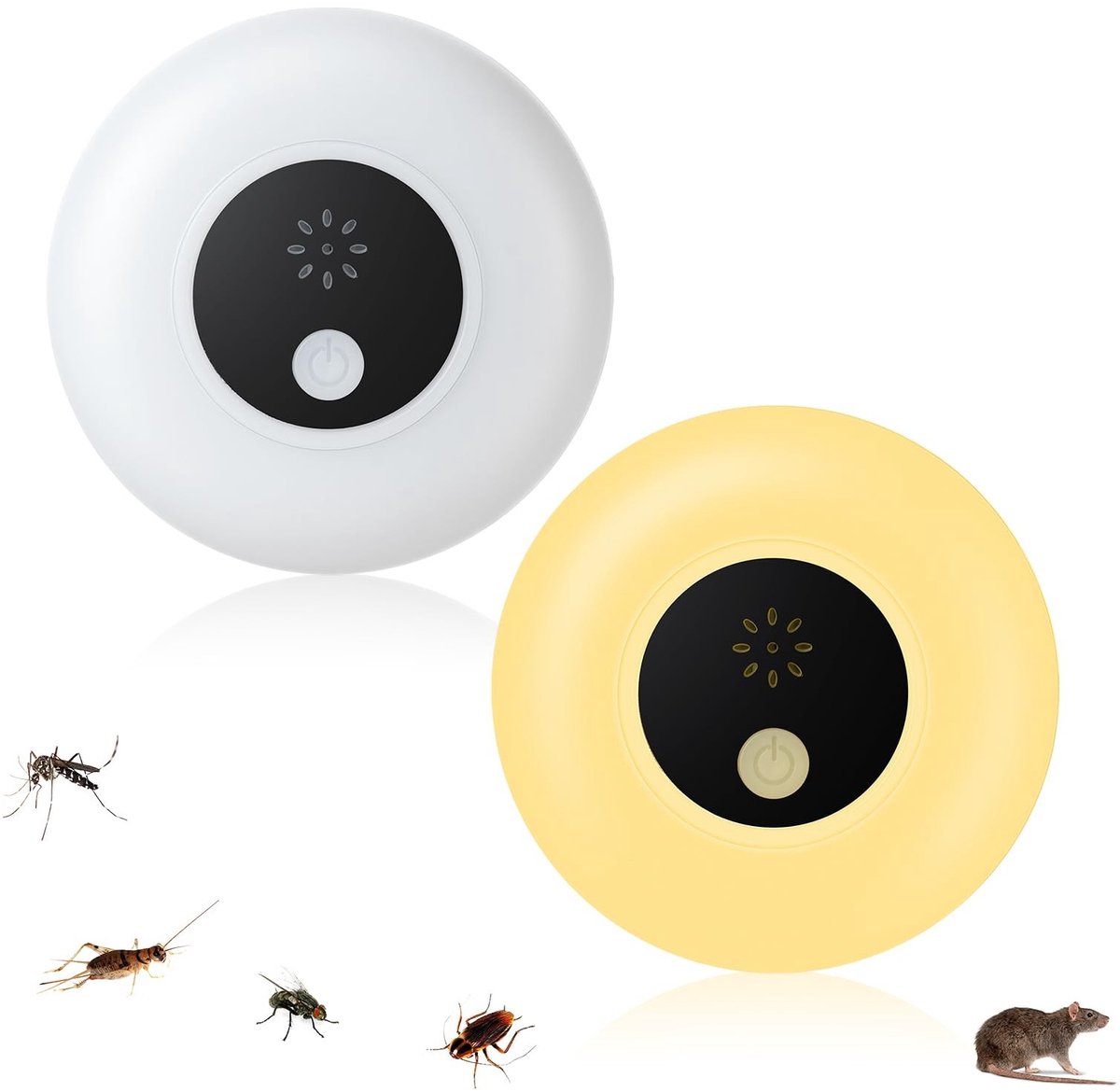 Dailygoods - Dailygoody - ultrasone ongediertebestrijder - muizenverjager - veilig voor mens en huisdier - insectenwerend - brede dekking - effectief tegen knaagdi