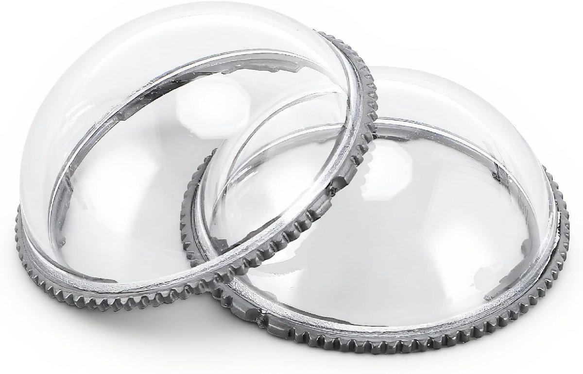 Hoogtransparante Camera Lens Protector met Water-, Olie- en Vingerafdrukbestendige Eigenschappen - 2 Stuks Zelfklevende Lensbescherming voor Actiecamera's