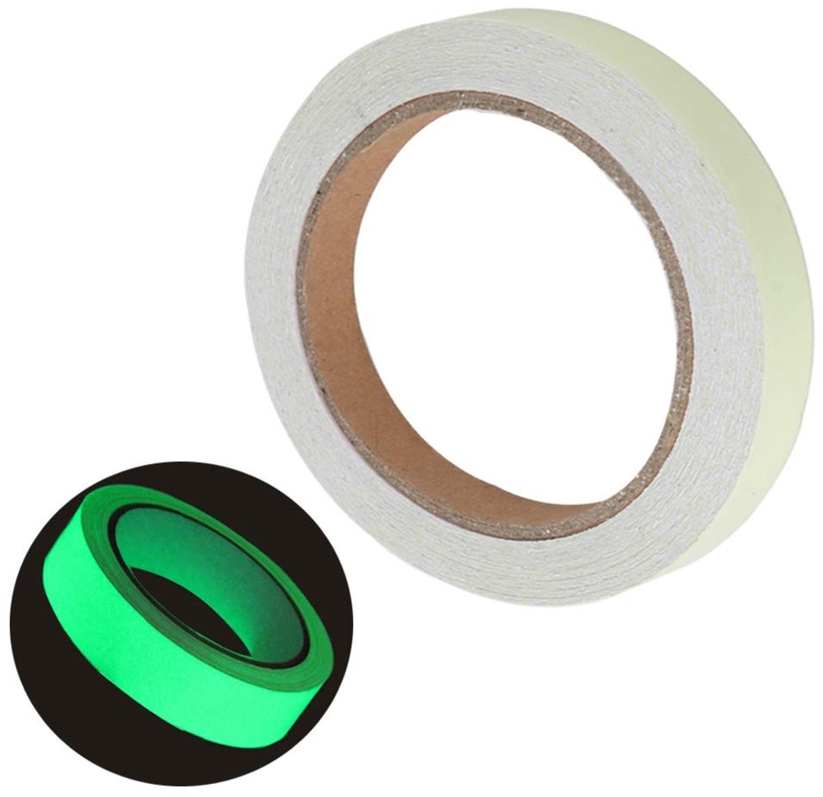 Dailygoods - Cosensi - Dailygoody - Fluorescerende Tape - Lichtgevende Tape - Zelfklevend en milieuvriendelijk - Groen licht - Waarschuwingstape - 10 meter lang