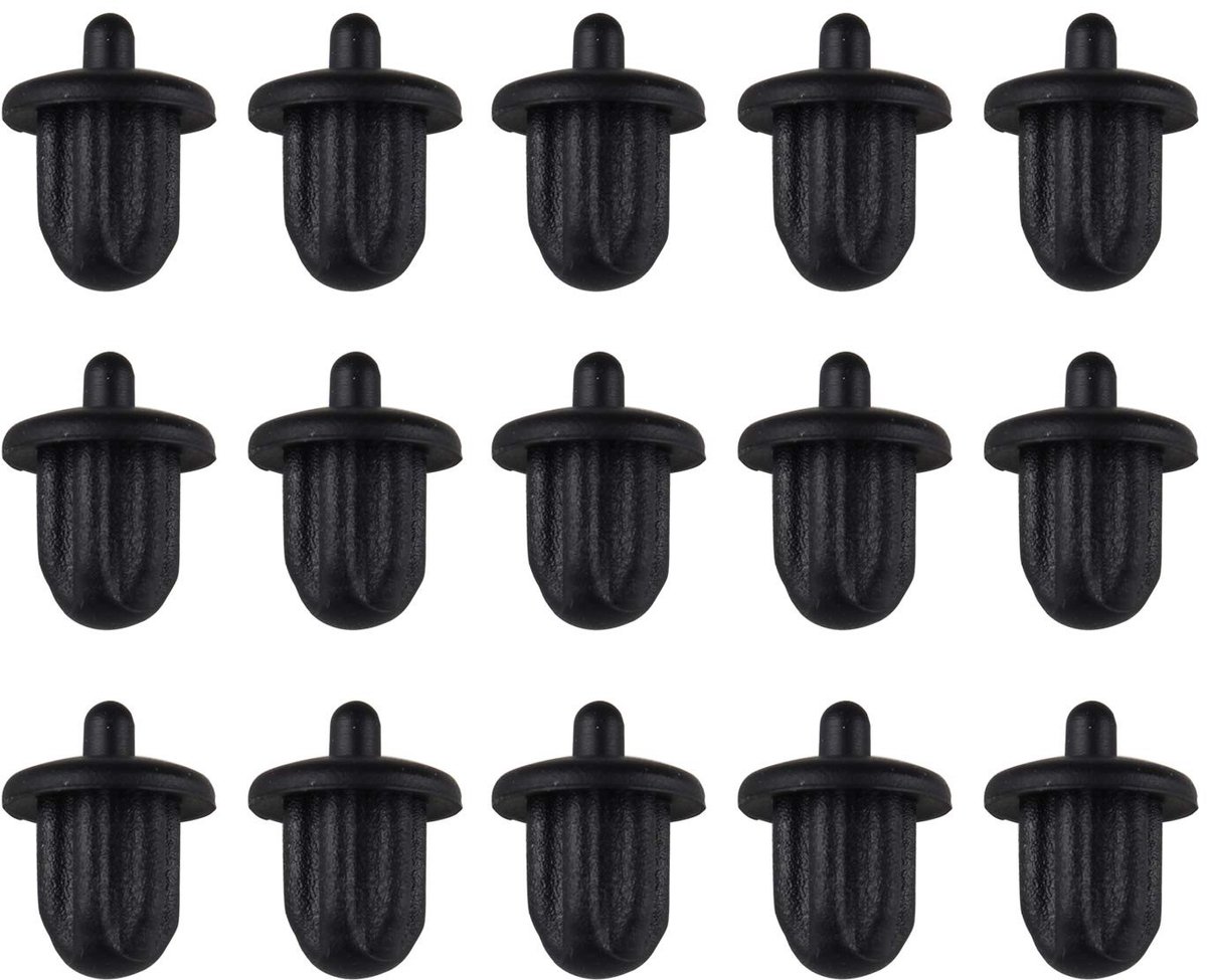 Dailygoods - Dailygoody - Audio Jack - Siliconen - Stofkap - Zwart - PC Accessoire - Bescherming - Microfoon - Zwart - 6.35mm Interface - DVD Slot