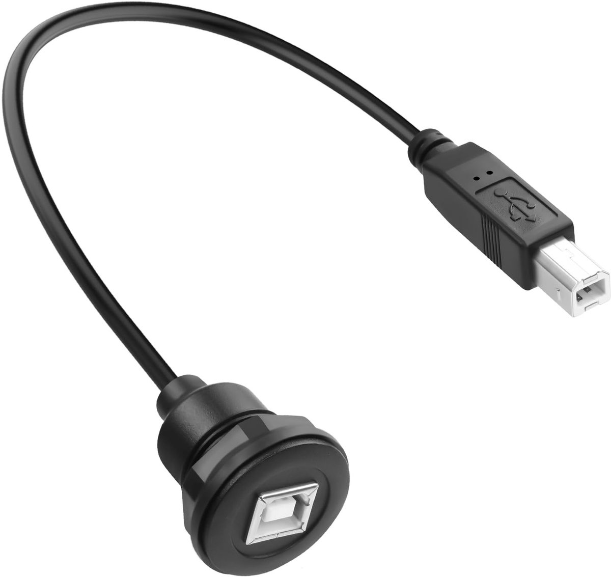 Dailygoods - USB B Schroefdraad Vaste Mount Adapter voor Printer en Scanner