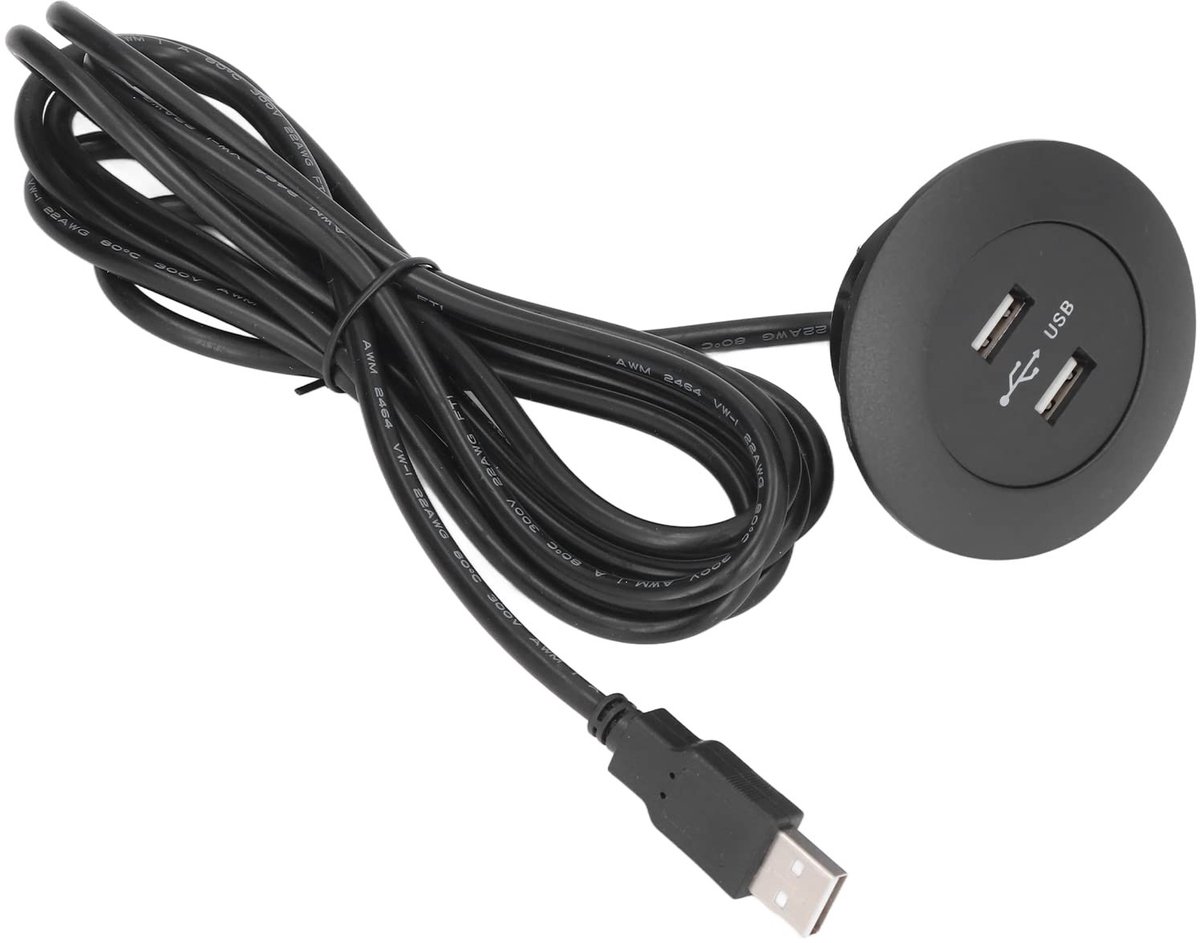 Dailygoods - Inbouw USB-Oplaadaansluiting voor Meubilair met Dubbele Poort