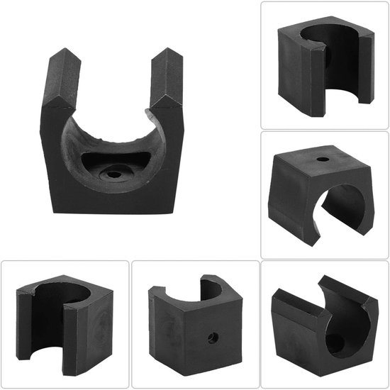 Dailygoods - Dailygoody - Billiard Cue Clip - Ruimtebesparende Snooker Clip - Houder voor Pool Stokken - Set van 6 Stuks - Ideaal voor Organisatie - Geschikt voor .. van Dailygoods — afbeelding 3