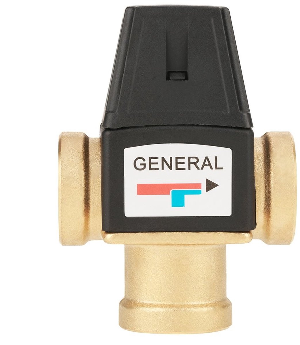 Dailygoody - DN20 Thermostatisch Mengventiel - 3-weg binnendraad - Ideaal voor zonneboiler en warmwaterinstallaties - Compact formaat - Geschikt voor ..