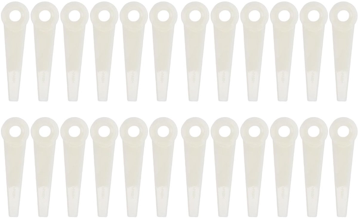 Dailygoody - Nylon Trimmer Blades - 24-delige Vervangingsset voor Duurzaam en Slijtvast Gebruik - Geschikt voor verschillende modellen - Perfect