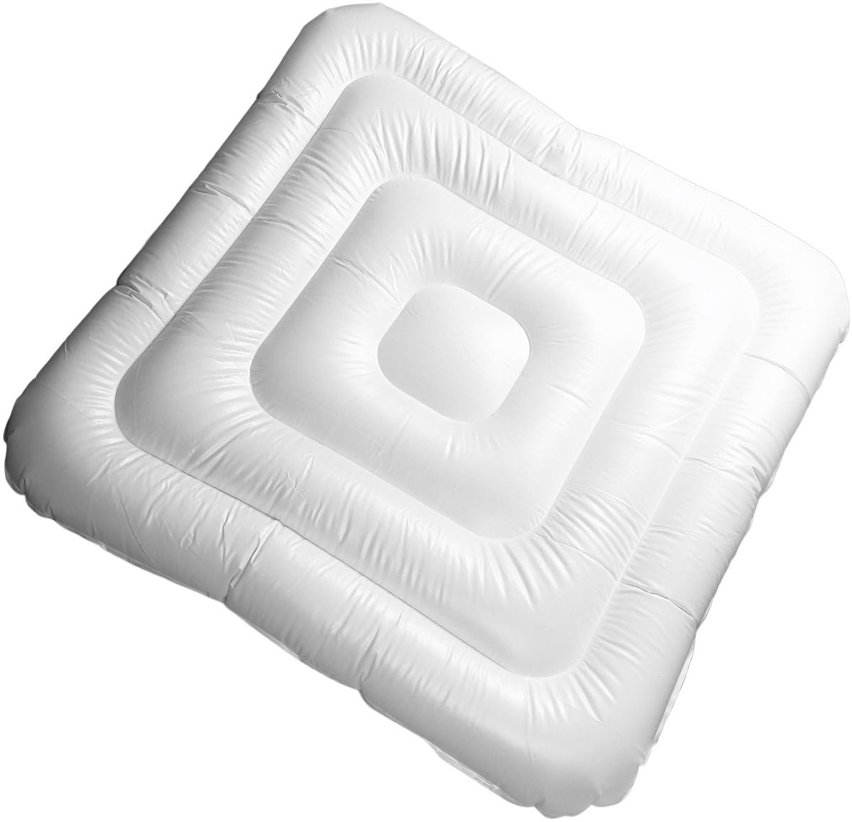 Dailygoods - Dailygoody - Opblaasbare Hot Tub-afdekking - Stofdicht en Regendicht - Eenvoudig Opblazen - Wit - Energiebesparend en Duurzaam - Geschikt voor Vierkan...