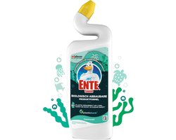 WC-Ente Biologisch Afbreekbare Formule Toiletreiniger Kustenbos 750 ml - 35% Oceaan Plastic Fles - Hygienisch Schoon