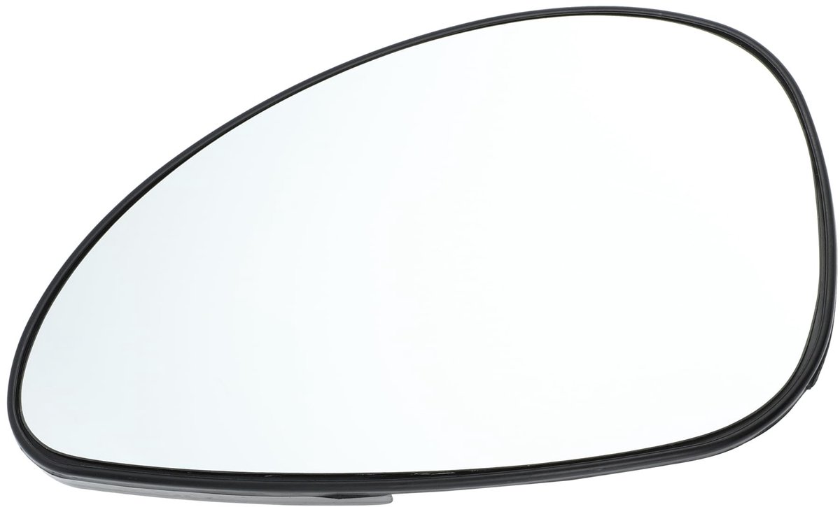 Dailygoody - Car Rearview Linker Zijspiegel Glas Vervanging - Niet-Verwarmd - Wit - Achteruitkijkspiegel - Geschikt voor Citroen C4 2004-2009