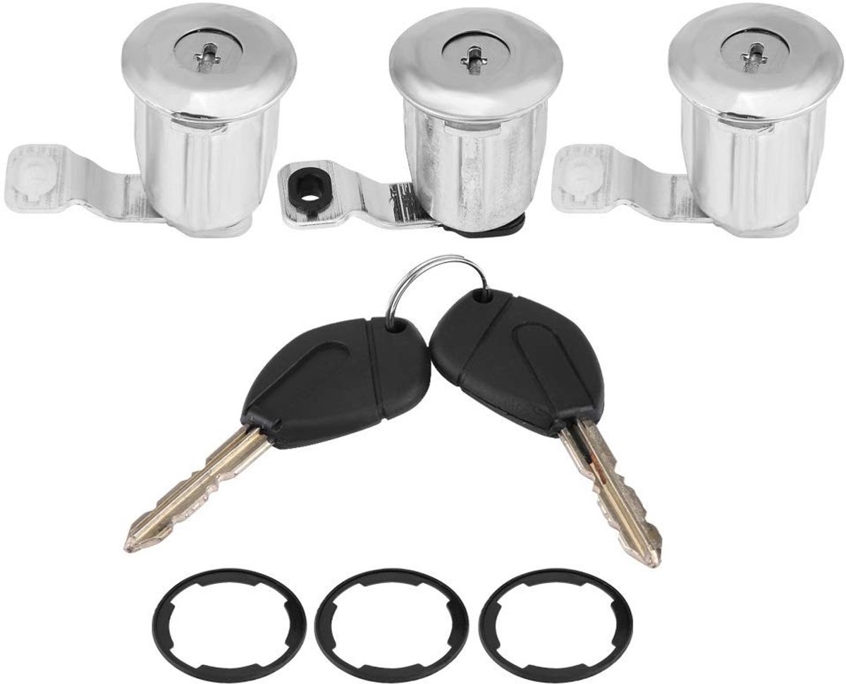 Dailygoody - Deurslot Set - Veiligheid - Geschikt voor Peugeot Partner en Berlingo - Auto Accessoire - Sloten voor voertuigen - Eenvoudige installatie