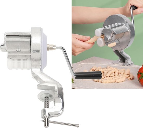 Handmatige Gnocchi Pasta Maker voor Thuis, Eenvoudige Cavatelli Machine van Aluminium voor Beginners, Ideaal voor Italiaanse Gerechten en Pasta Liefhebbers — afbeelding 5