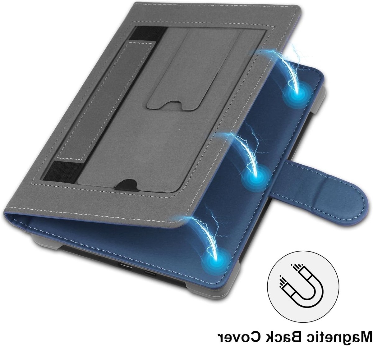 Universele Beschermhoes voor 6.8 Inch en 7 Inch E-Readers - Geschikt voor Kindle, Kobo, PocketBook en Sony - E-Book Reader Hoes met Stijlvolle Bescherming – foto 2