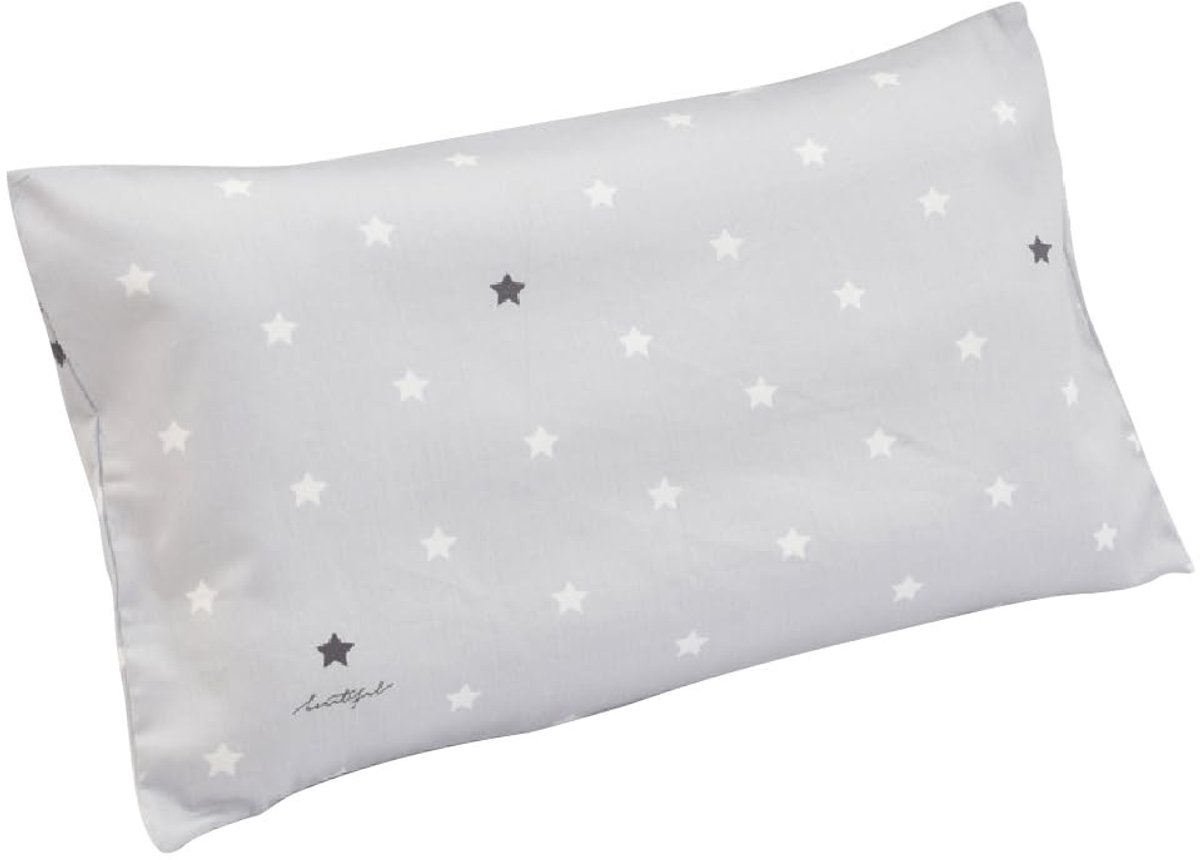 Dailygoods - Dailygoody - Driehoekig Zijkussen - Kussensloop met Ritssluiting - Lichtblauw - Ademend en Zacht - Bescherming voor Kinderen - 42 x 10 x 22 cm