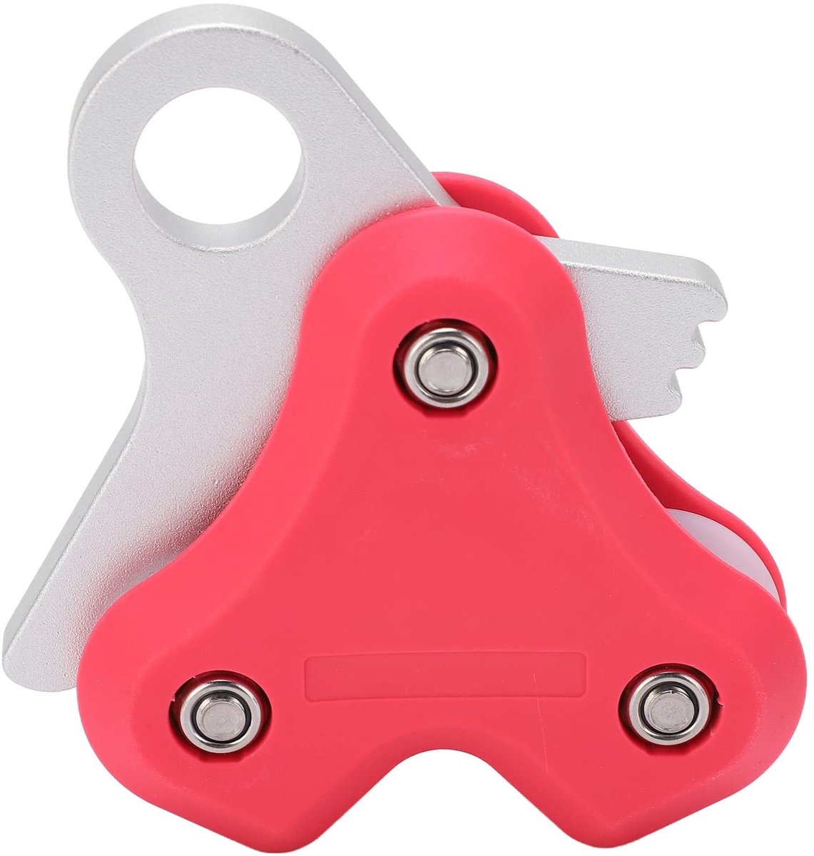 Dailygoods - Dailygoody - Aluminium Katrol - Duikboei Onderwatertouw - Duikaccessoires - Roze - Metalen Katroltouw - Oprolmechanisme - Geschikt voor Duikers - Kleu...
