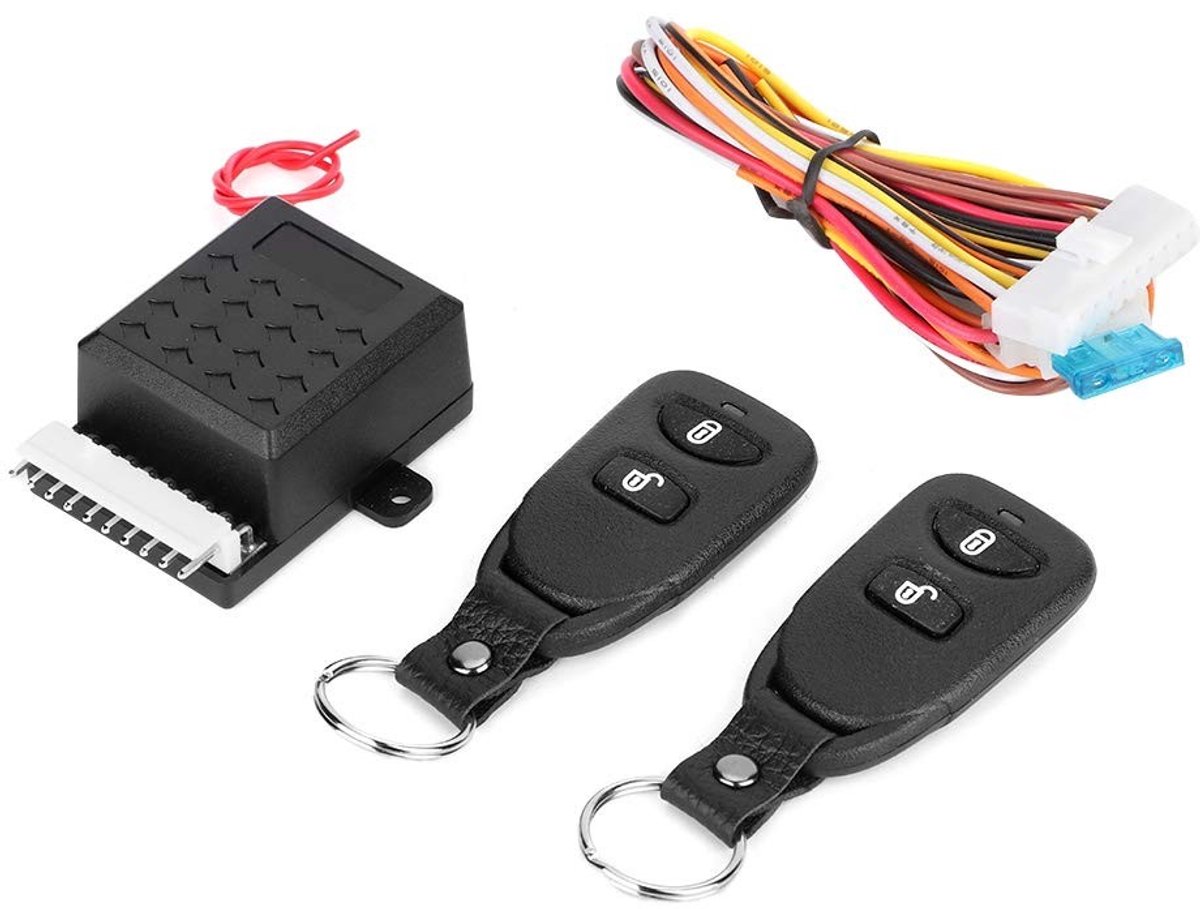 Dailygoods - Dailygoody - Auto Alarm Systeem - Draadloze Afstandsbediening - LED Indicator - Diefstalbeveiliging - Geschikt voor Alle Voertuigen - Maximaal 80